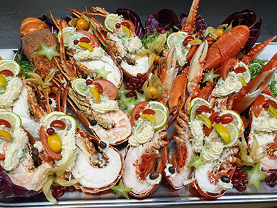 Homard et langouste